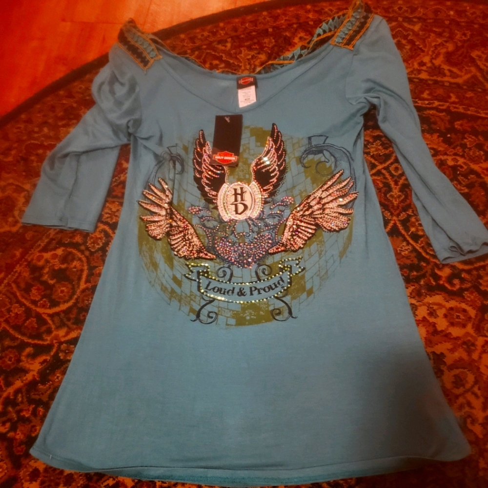 BNWT! Harley Davidson Large Top